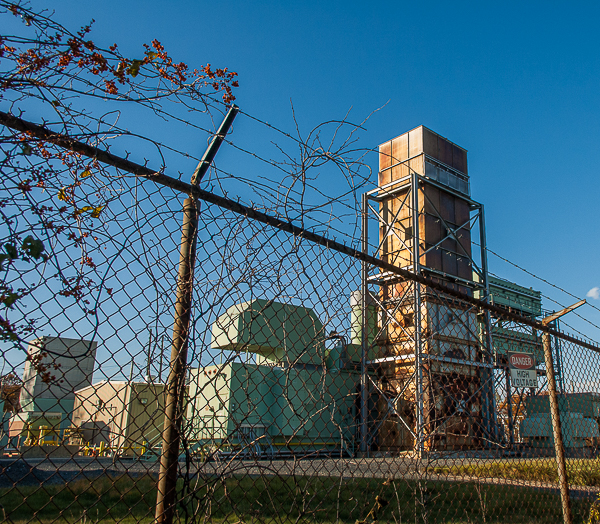 Old peaker plant