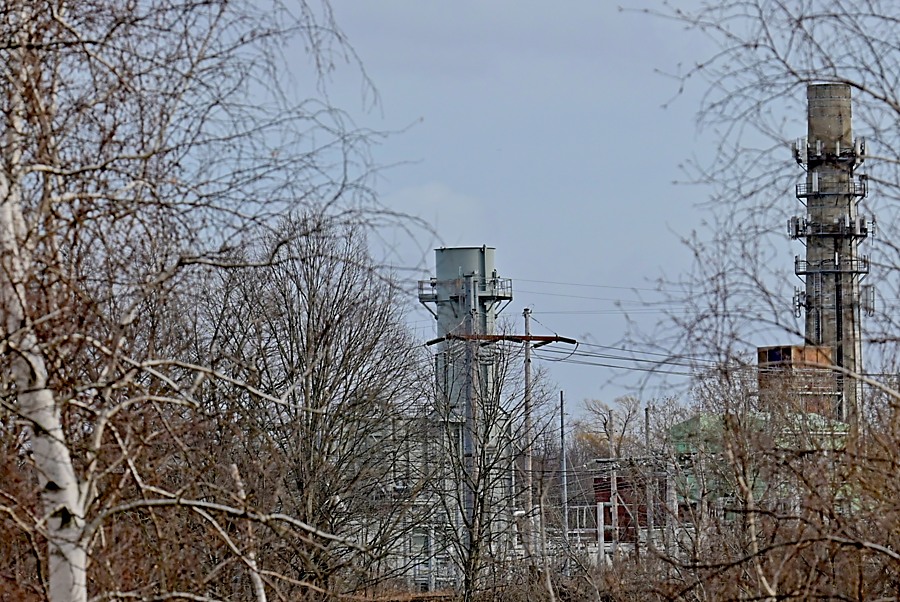 two chimneys
